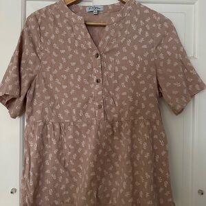 Polagram Pink Floral Blouse